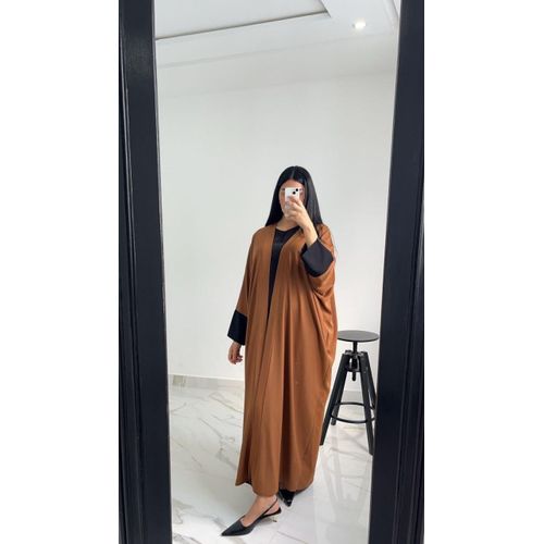 Handmade Kimono Abaya Moderne BROWN Femme