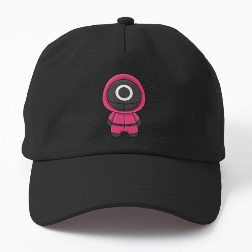 product_image_name-Generic-Personnage de Squid Game Circle casquette noire personnalisé-1
