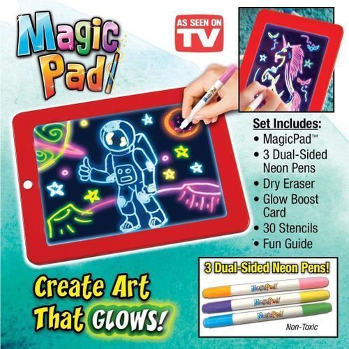 Generic Tablette de dessin + stylo tactile 6 couleur jouet enfants