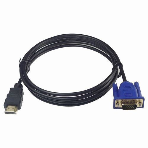 Universal Henoesty 1.8 M HDMI Cable HDMI To VGA 1080P HD With Audio Adapter Cable HDMI TO VGA Cable