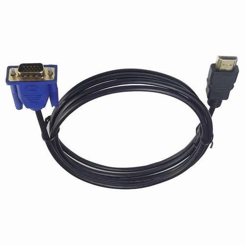 Universal Henoesty 1.8 M HDMI Cable HDMI To VGA 1080P HD With Audio Adapter Cable HDMI TO VGA Cable