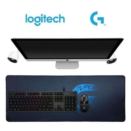 Logitech Tapis de souris Gamer logo G pour ordinateur de bureau à