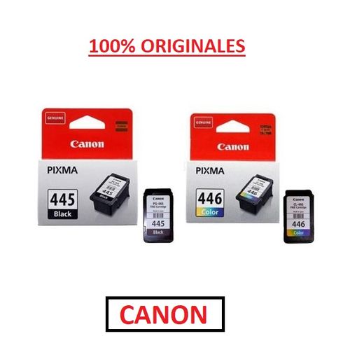 ENCRE CANON PIXMA 445 NOIR+446 COULEUR –