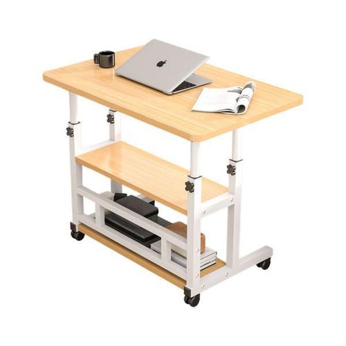 product_image_name-Generic-Table d’appoint moderne à double niveau avec étagère – Table basse pour salon et chambre-4