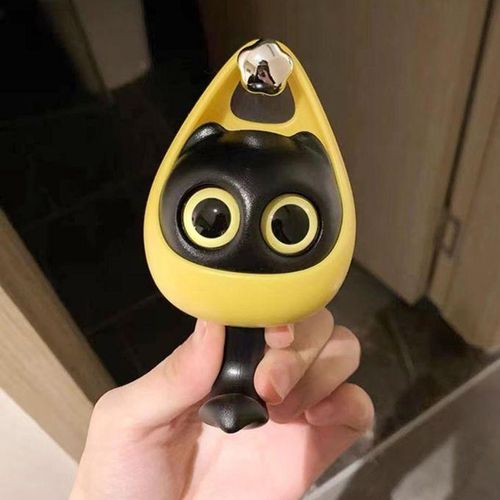 product_image_name-Generic-Crochet Mural Créatif et Mignon en Forme de Chat,décoration murale-3