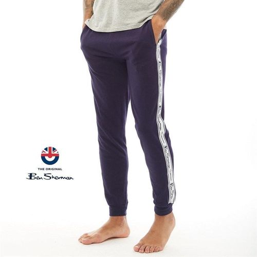 product_image_name-Ben Sherman-PANTALON DE JOGGING JORGE LÉGÈRE EN BLEU-1