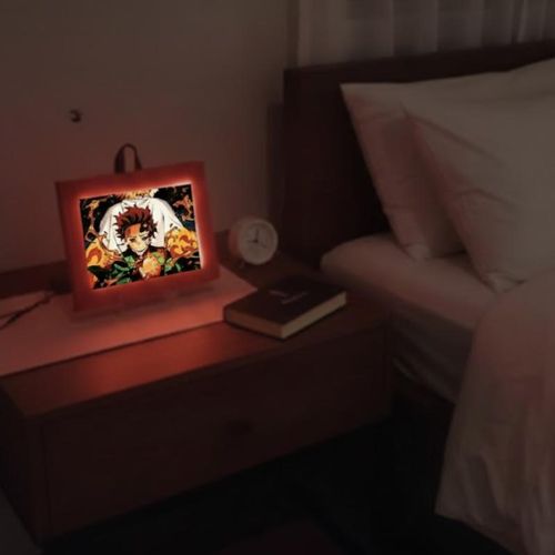 product_image_name-Generic-Tableau Lumineux Anime – Héros de Feu Édition Nuit-2