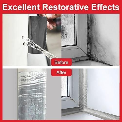 product_image_name-Generic-شريط إصلاح مقاوم للماء من رقائق الألومنيوم، مقاس 10 سم  5 م، للأسقف والأنابيب، لإصلاح تسربات المياه.-3