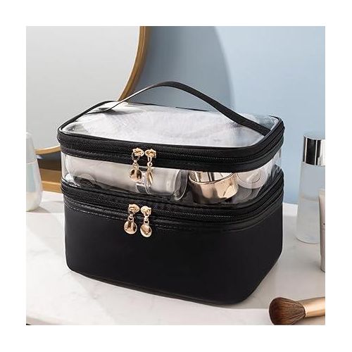 product_image_name-Generic-Sac de maquillage de voyage pour femmes, trousse étanche.-1