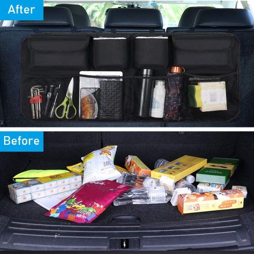 Sac de rangement pour siège arrière de voiture, coussin de boîte  d'évaluation, support de clics de normalisation, tissu pour enfant,  anti-rika, accessoires de voiture, décoration de voiture, nouveau -  AliExpress