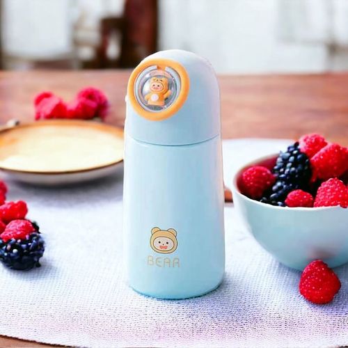 product_image_name-Generic-Bouteille D'eau En Verre Avec Animaux De Dessin Animé, Tasse Pour Étudiant-4