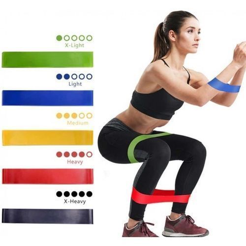 Bande de Resistance Set (5) - Loop Bande Elastique Fitness Équipement  d'Exercices pour Musculation Pilates Squat Sport - Cdiscount Sport