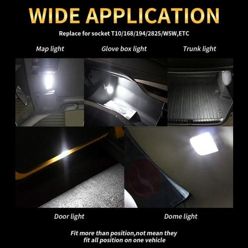 Veilleuses LED W5W T10 Canbus ANTI ERREUR voiture moto Maroc à prix pas  cher