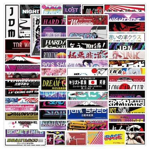 product_image_name-Generic-66pcs JDM Logo Japan Car Stickers-1