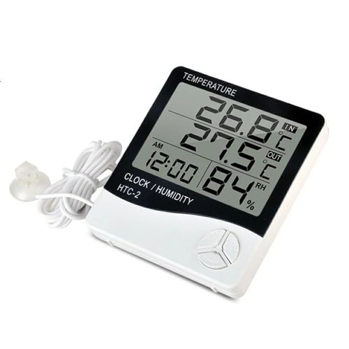 Generic Capteur Thermomètre température humidité Hygromètre à écran LCD à  prix pas cher