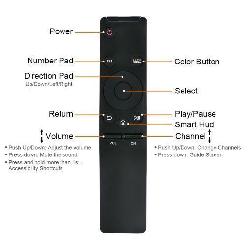 Generic Replacement TV Remote Controller Air Mouse For Samsung LED 3D Smart Player IR Remote Controller - image 2