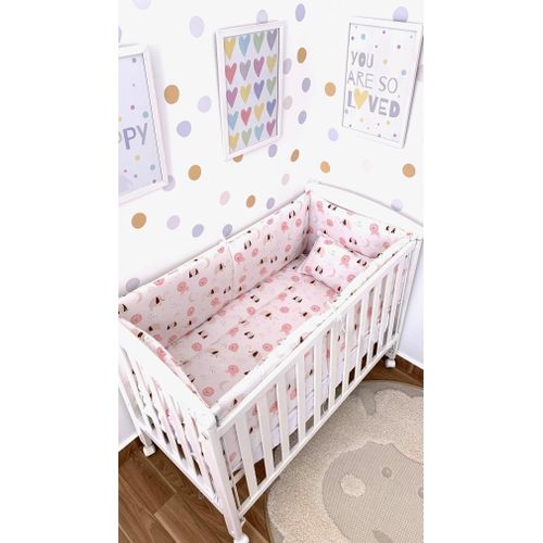 Generic Tour de lit couette drap housse oreiller bebe pour le lit de 120 x60 cm a prix pas cher Jumia Maroc