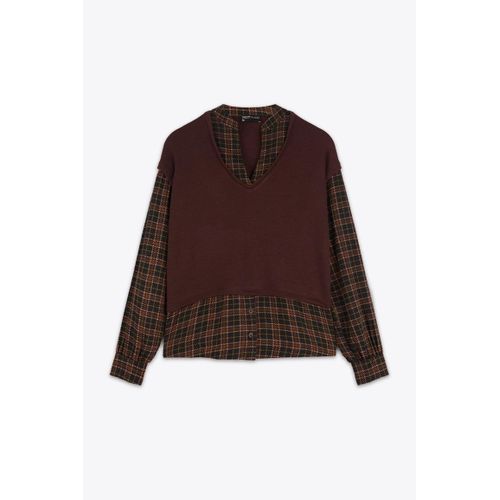 product_image_name-Marwa-أفضل 2 في 1 بورغندي مربعات-1