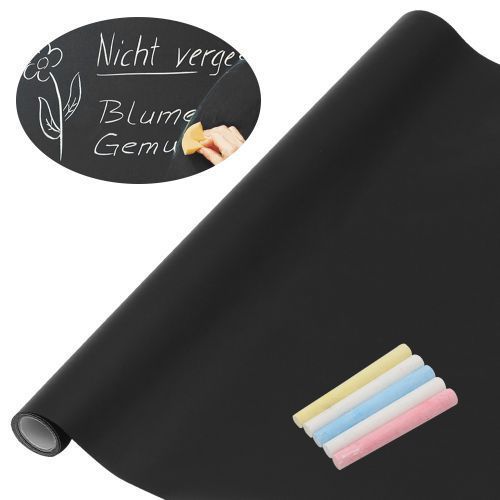 Generic rouleaux de papier peint autocollant en vinyle pour tableau noir, Ardoise Mural. à prix pas cher