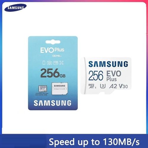 Samsung EVO+ Carte mémoire micro SD 512 Go pour téléphone Samsung