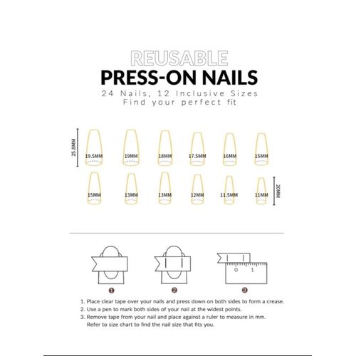 product_image_name-Generic-Faux ongles Brillant Avec Strass , Boite de 24 Pièces avec 1 gel gelée et 1 lime à ongles-5