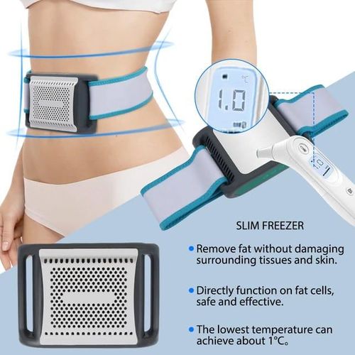 Generic Ceinture de congelation des graisses Machine de cryotherapie amincissante masseur Anti Cellulite Portable elimination des graisses perte de poids