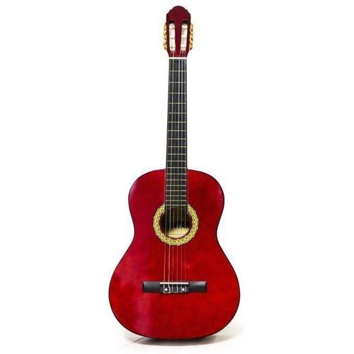 product_image_name-Santari-Pack Guitare Classique Rouge Complet - Housse + 2 Picks Inclus-2