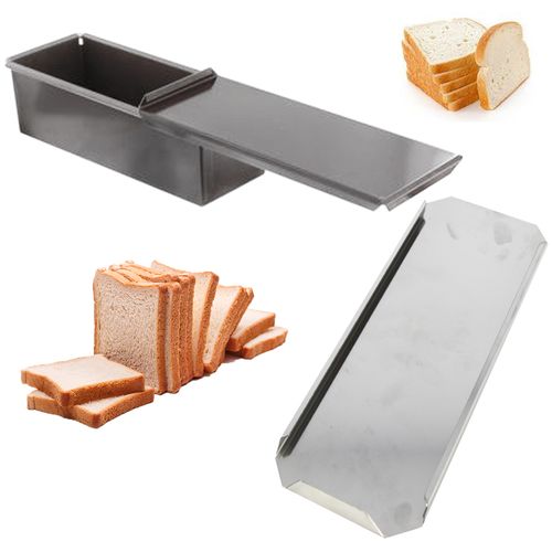 Generic Moule à pain de mie INOX antiadhésif avec couvercle à prix