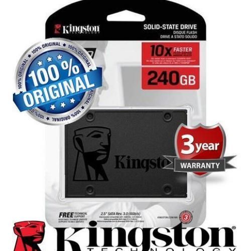 Kingston Disque Dur Interne SSD 240 GB A400 SATA 2.5 - Garantie de 3 ans à  prix pas cher