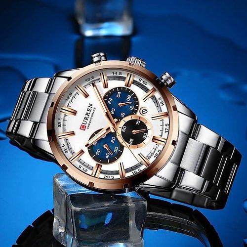product_image_name-Curren-Montre pour homme C8355 - Acier Inoxydable-3