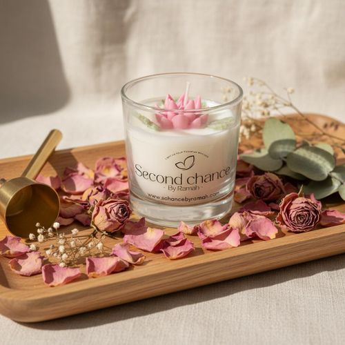 product_image_name-Second Chance By Ramah-شمعة طبيعية، معطرة وزخرفية-1