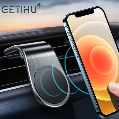 Generic Support Téléphone Voiture Magnétique,Porte téléphone à prix pas  cher