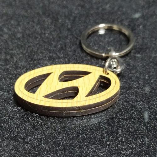 Generic Porte-clés de voiture logo Hyundai à prix pas cher
