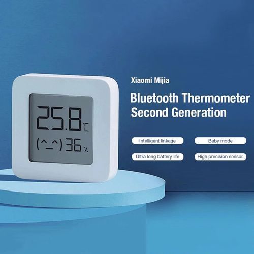 XIAOMI Mijia thermomètre intelligent 2 Bluetooth température humidité  capteur LCD Avec pile CR2032 à prix pas cher