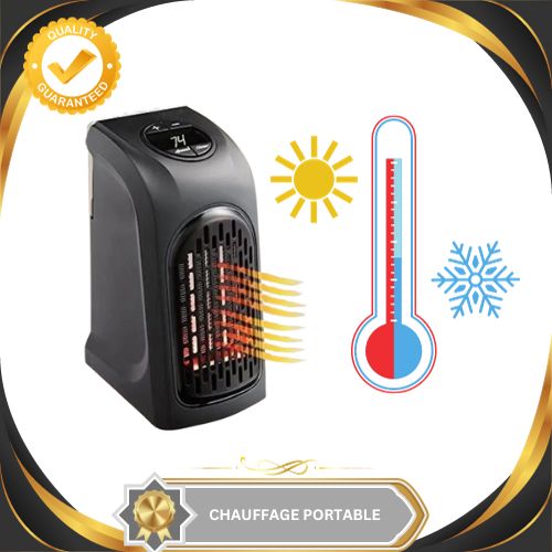 Generic Chauffage Electrique Mural Soufflant Portable Mobile Souffleur  Radiateur 400 W à prix pas cher