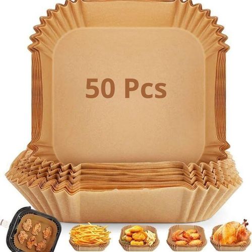 product_image_name-Generic-ورق خبز للقلاية الهوائية، مجموعة من 50 ورقة-2