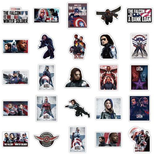 product_image_name-Generic-Marvel Légendes Série Avengers Falcon Et Hiver Soldat Capitaine Amérique Disney  pour ordinateur Portable-4