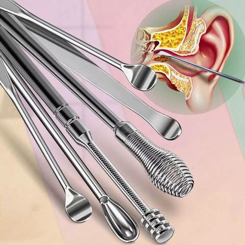 Generic Curette Oreilles Ensemble pour enlever la cérumen d'oreilles  Nettoyeur Beauté Soin Multifonctions à prix pas cher