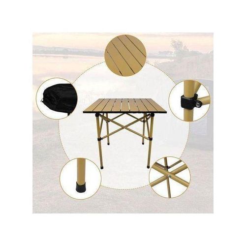 product_image_name-Generic-Table de camping pliante carrée pratique et solid Table de plage polyvalente-7