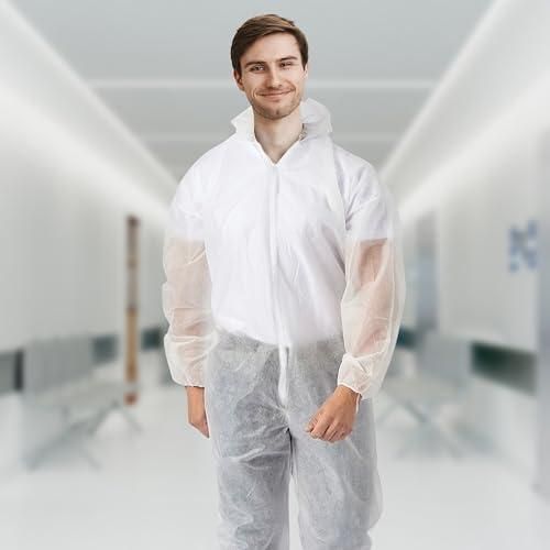 product_image_name-Generic-Combinaison de Protection Intégrale avec Capuche et Fermeture Éclair-6