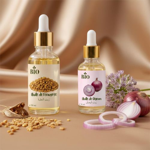 product_image_name-Bio-Sélection Huile de fenugrec 50 ml et Huile de oignon 30 ml usage peau cheveux-1
