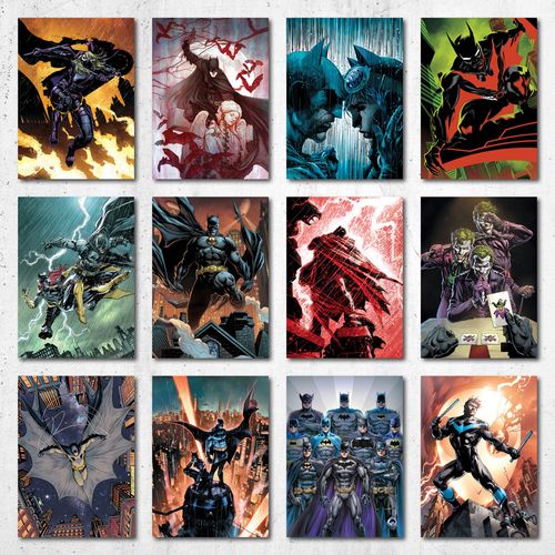 product_image_name-Generic-Dc Main Characters, Batman, Superman, Collection 2, 12 Poster A5-1