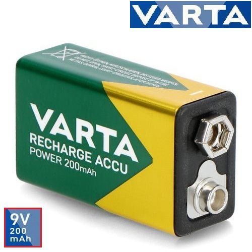 VARTA Pile Rechargeable 9 volts NiMh Accu Power Batterie 9V