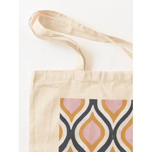 product_image_name-Generic-Ondes optiques - Marigold Blush Tote bag classique-2