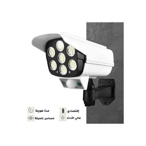 product_image_name-Generic-lampe solaire en forme de camera avec telecommande Projecteur Eclairage public solaire à LED haute-1