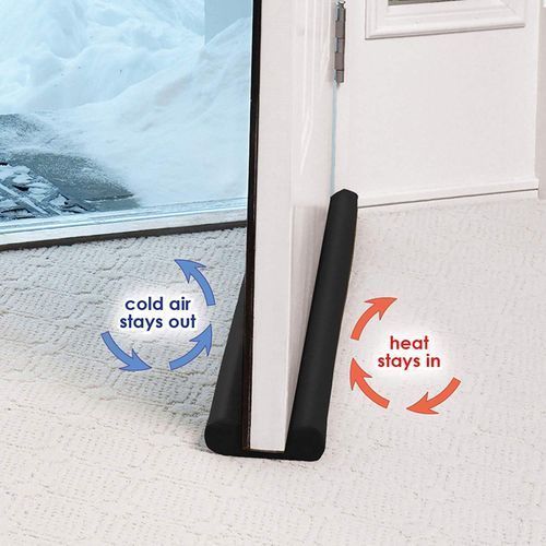 BAS DE PORTE Double Isolant - 95 Cm Boudin De Porte Stop Froid