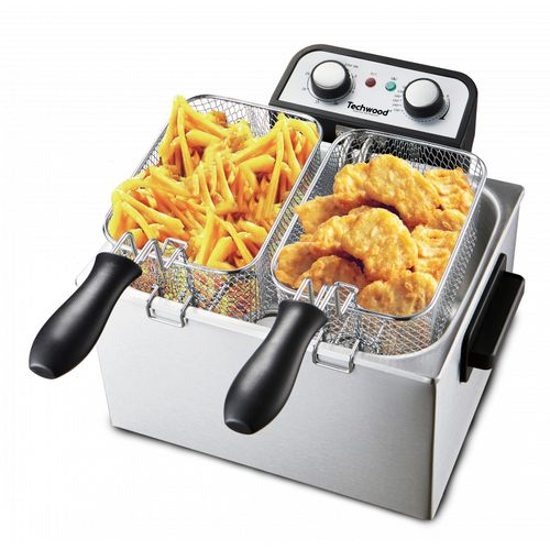 Techwood Friteuse Inox 5L à prix pas cher