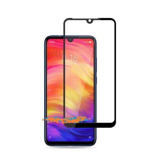 Generic Incassable - Verre Trempé - Xiaomi Redmi Note 8 Couleur Noir très  bonne qualité à prix pas cher