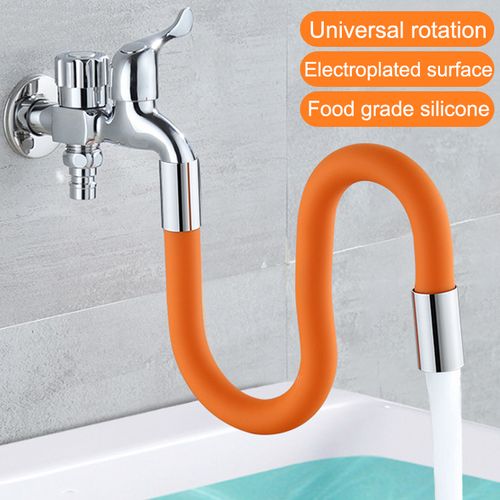 Flexible Robinet de cuisine Tube d'extension Spray Tuyau pour robinet de  cuisine Rotatif Splash Proo