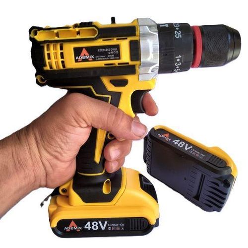 product_image_name-Generic-48V Perceuse Visseuse électrique sans fil avec 2 batterie 5 ah : l'outil indispensable pour tous vos travaux-1